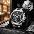 Chicago White Sox Stainless Steel Chronograph Watch 2026 White Sox Merch Baseball Fan Gifts - Merchluma
