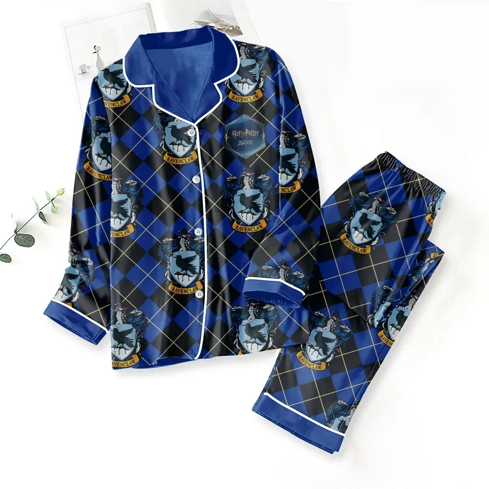 Harry Potter X Ravenclaw Pajama Set 2026 Harry Potter Merch Gifts Ideas For Girlfriend - Merchluma