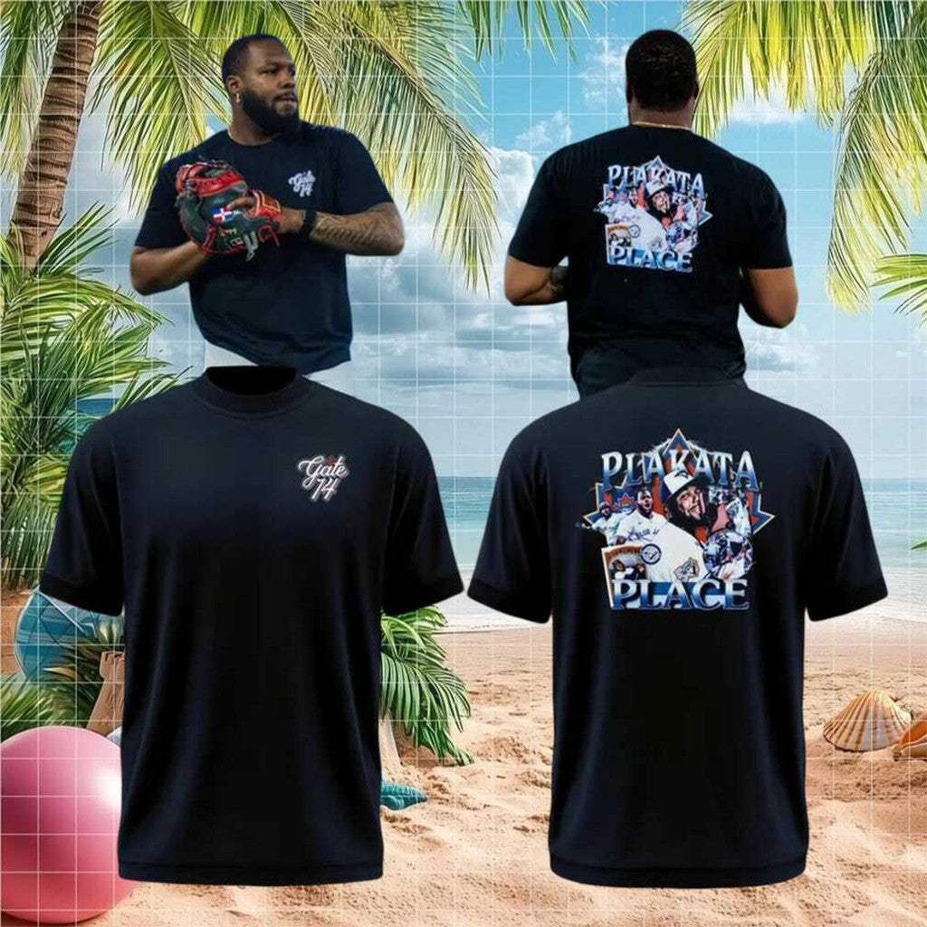 Vladimir Guerrero Jr Plakata Place Gate 74 T-Shirt Baseball Fan Gear Gift For Men Women - Merchluma
