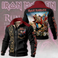 Iron Maiden Stand Collar Zip Jacket 2026 Iron Maiden Merch Gift For Heavy Metal Band Fans - Merchluma