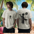 Radiohead Static Heart Midnight Mind Retro T-Shirt Radiohead Merch Rock Band Music Fan Gifts - Merchluma