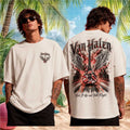 Van Halen Turn It Up And Take Flight Guitar Vintage T-Shirt Van Halen Merch Gift For Music Fan - Merchluma