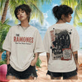 The Ramones CBGB Live Concert One Two Three Forever Shirt The Ramones Merch Punk Rock Fan Gifts - Merchluma