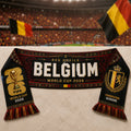 Belgium National Football Team 2026 Red Devils Scarf Belgium FIFA World Cup Merch Fan Gifts - Merchluma