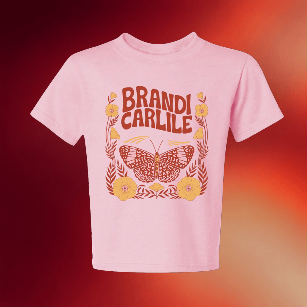 Brandi Carlile Merch Butterfly Brandi Carlile Baby Tee Birthday Gift For Sister - Merchluma