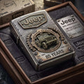 Jeep 85th Anniversary Metal Zippo Lighter Case 2026 Jeep Merch Best Gift For Stepdad - Merchluma