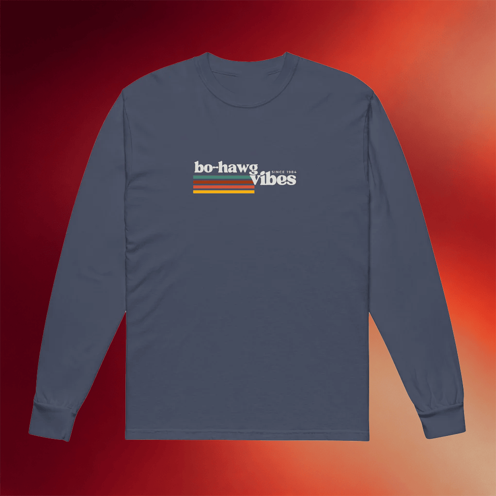Bo-Hawg Merch Bo-Hawg Vibes Long Sleeve Shirt Birthday Gift For Husband - Merchluma