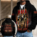 KISS Love Gun 50th Anniversary Quarter Zip Hoodie 2026 You Pull The Trigger Of My Love Gun Merch - Merchluma