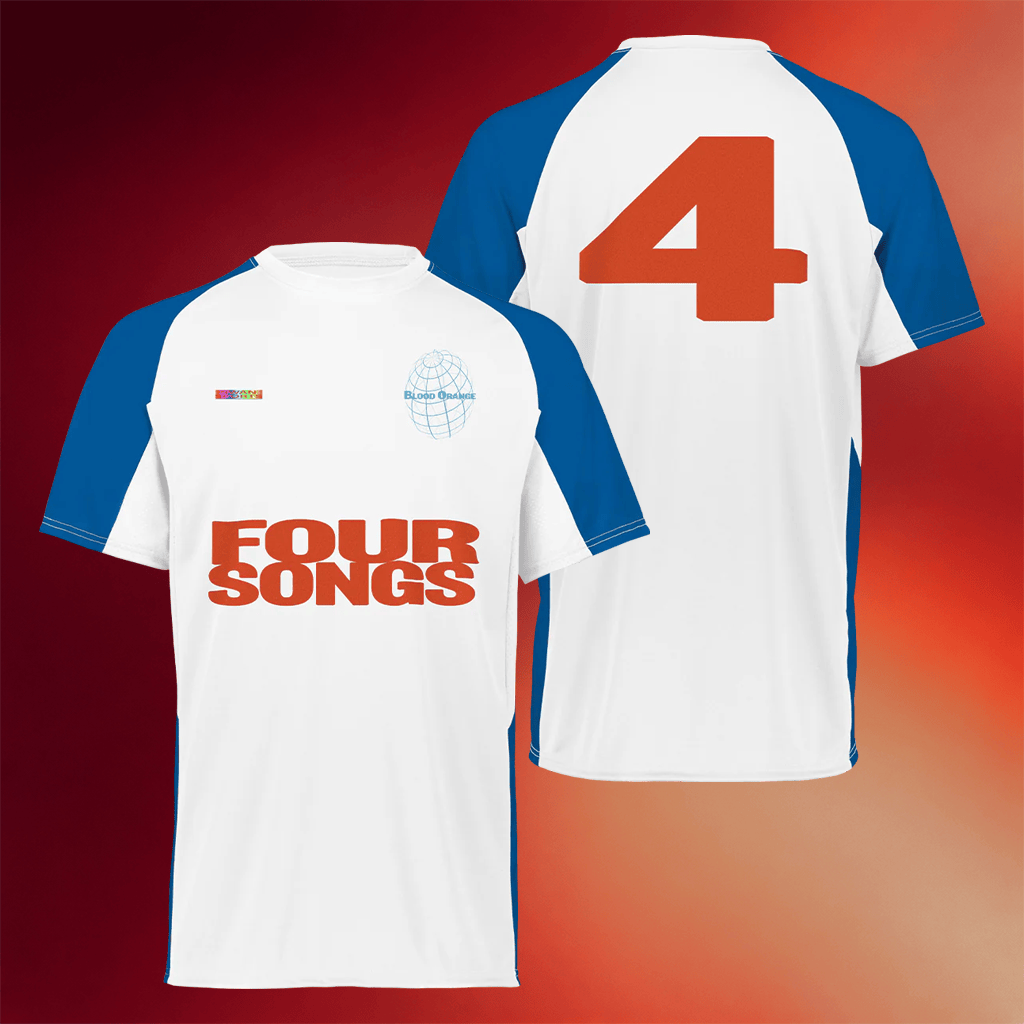 Blood Orange Merch 2026 Four Songs T-Shirt Presents For Music Lovers - Merchluma