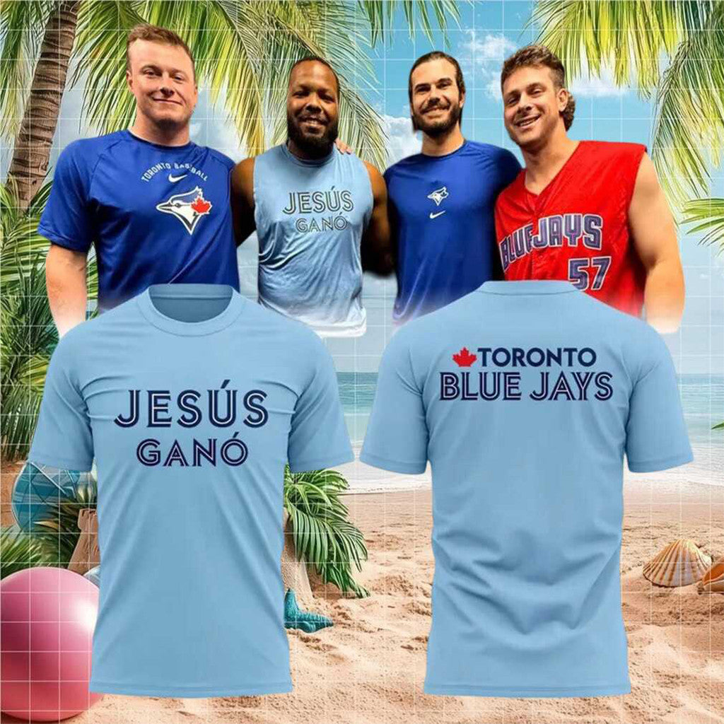Toronto Blue Jays Jesus Gano T-Shirt 2026 Blue Jays Merch Cool Gift For Baseball Fans - Merchluma