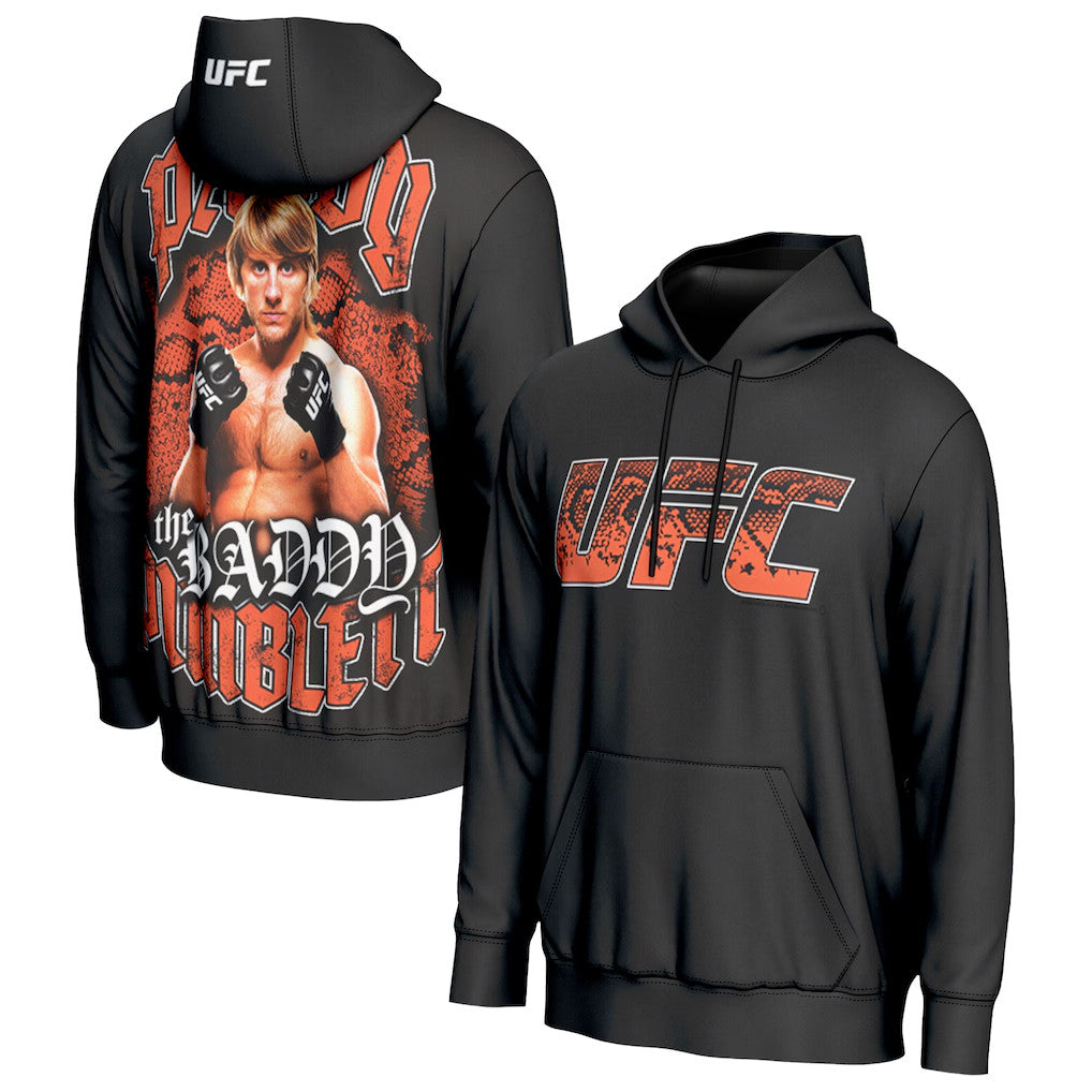 Paddy Pimblett Merch 2026 Paddy Pimblett UFC Fighter Hoodie Paddy The Baddy Merch Black - Merchluma