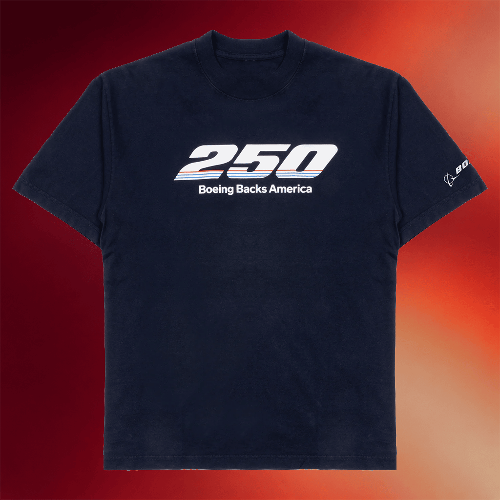 Boeing Merch 2026 Boeing Backs America 250 T-Shirt Gifts For Brothers - Merchluma