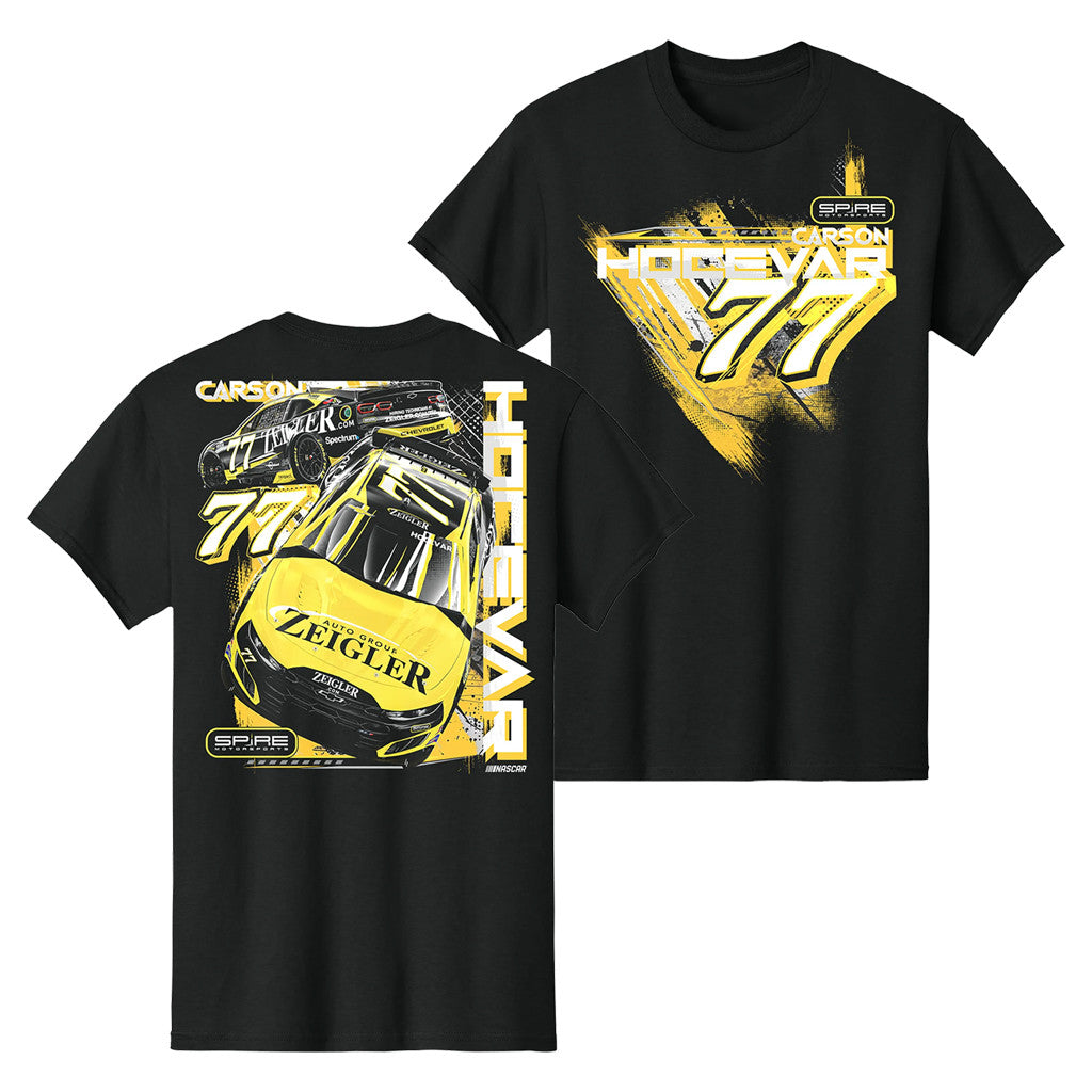 Carson Hocevar Merch #77 Carson Hocevar Zeigler T-Shirt 2026 Best Gift For NASCAR Lover - Merchluma