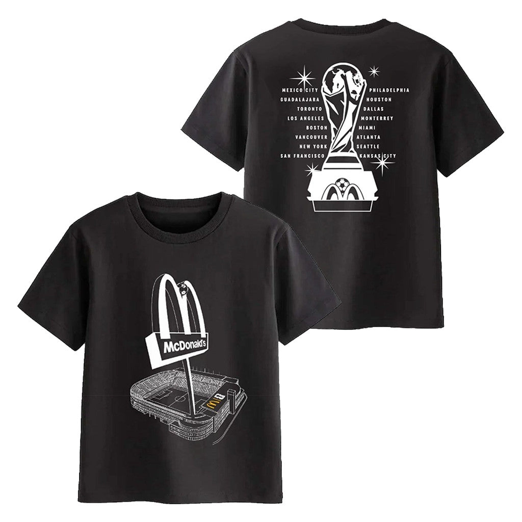 McDonald's X FIFA World Cup Merch 2026 World Cup McDonald's Stadium T-Shirt Game Day Gifts - Merchluma