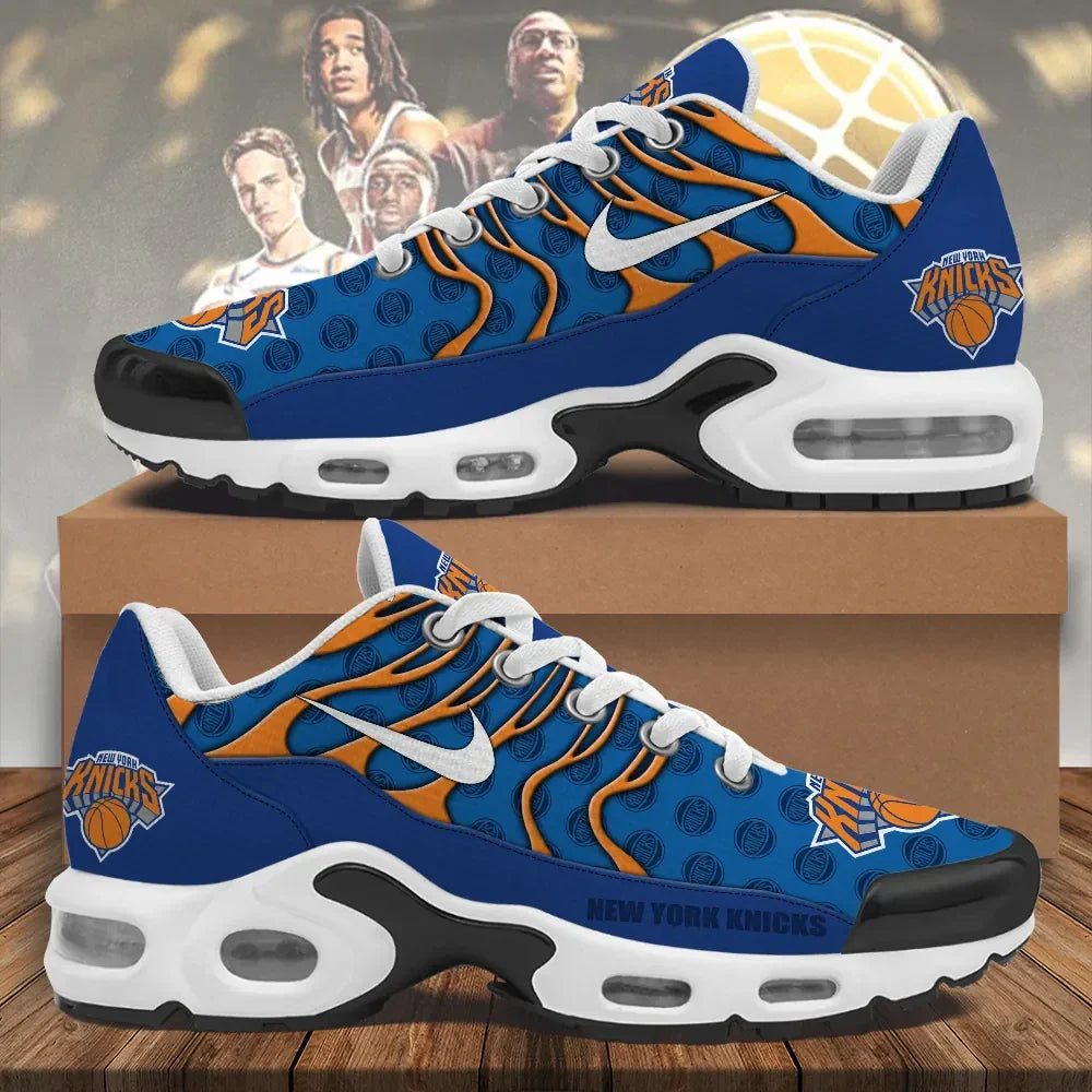New York Knicks Shoes Sneakers Basketball Fan Gear 2026 NY Knicks Merch Cool Gifts - Merchluma
