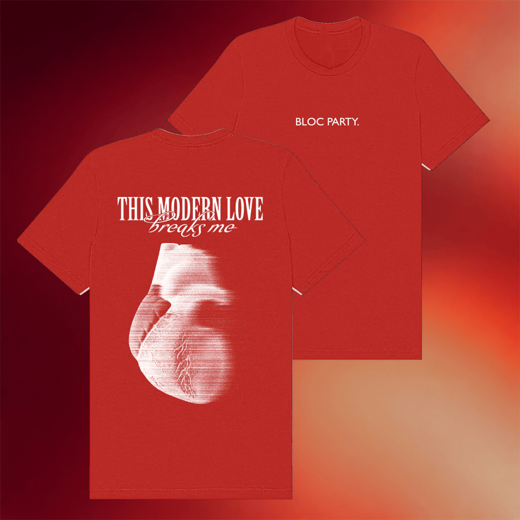 Bloc Party Merch This Modern Love Breaks Me T-Shirt Bloc Party Shirt Gifts For Rock Band Fans - Merchluma