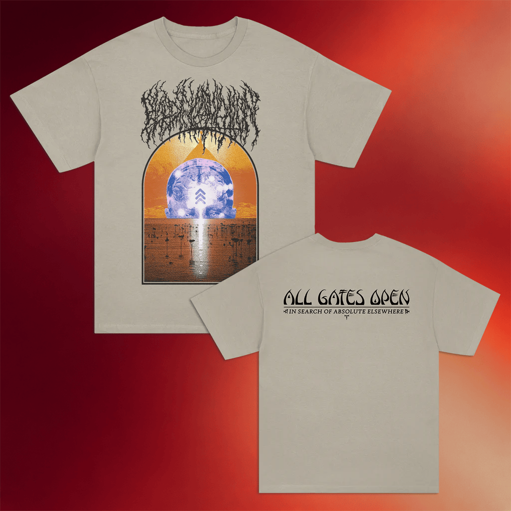 Blood Incantation Merch 2026 All Gates Open Back Cover T-Shirt Present For Band Fans - Merchluma