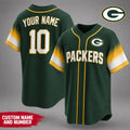 Green Bay Packers Merch Green Bay Packers Team Pride Baseball Jersey Gifts - Merchluma