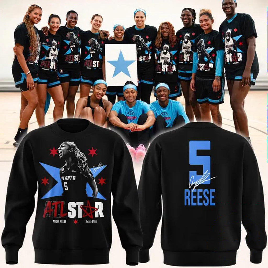 Atlanta Dream Angel Reese 2x ATL Star Signature 2026 Sweatshirt Angel Reese Merch Gift Ideas - Merchluma