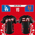 New York Mets Japanese Heritage Night 2026 Merch LA Dodgers Baseball Jersey Gifts For Him - Merchluma