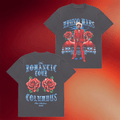 Bruno Mars Merch 2026 Columbus The Romantic Tour Vintage T-Shirt Cool Gifts For Music Lovers - Merchluma