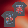 Bruno Mars Merch 2026 Dallas The Romantic Tour Vintage T-Shirt Concert Outfits Fan Gifts - Merchluma