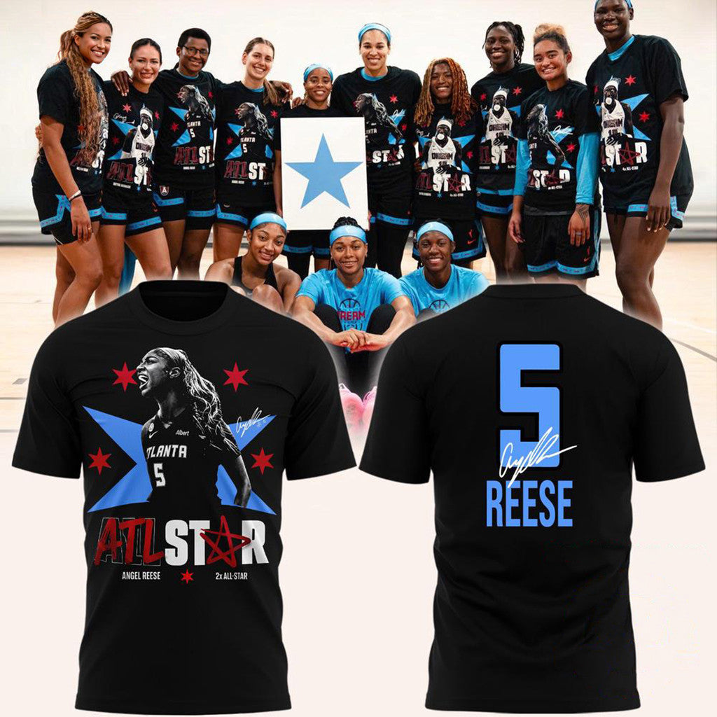 Atlanta Dream Angel Reese 2x ATL Star Signature 2026 T-Shirt Angel Reese Merch Gift For Fan - Merchluma