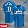 Personalized Detroit Lions Team Pride Baseball Jersey Detroit Lions Merch Unique Gift - Merchluma