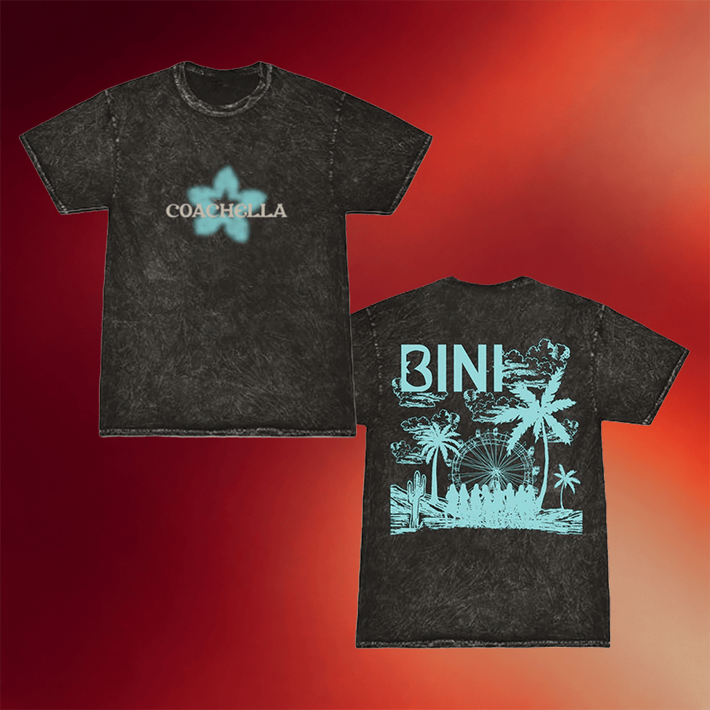 Bini Coachella Merch Bini Wash T-Shirt Coachella Merch 2026 Presents For Music Lovers - Merchluma