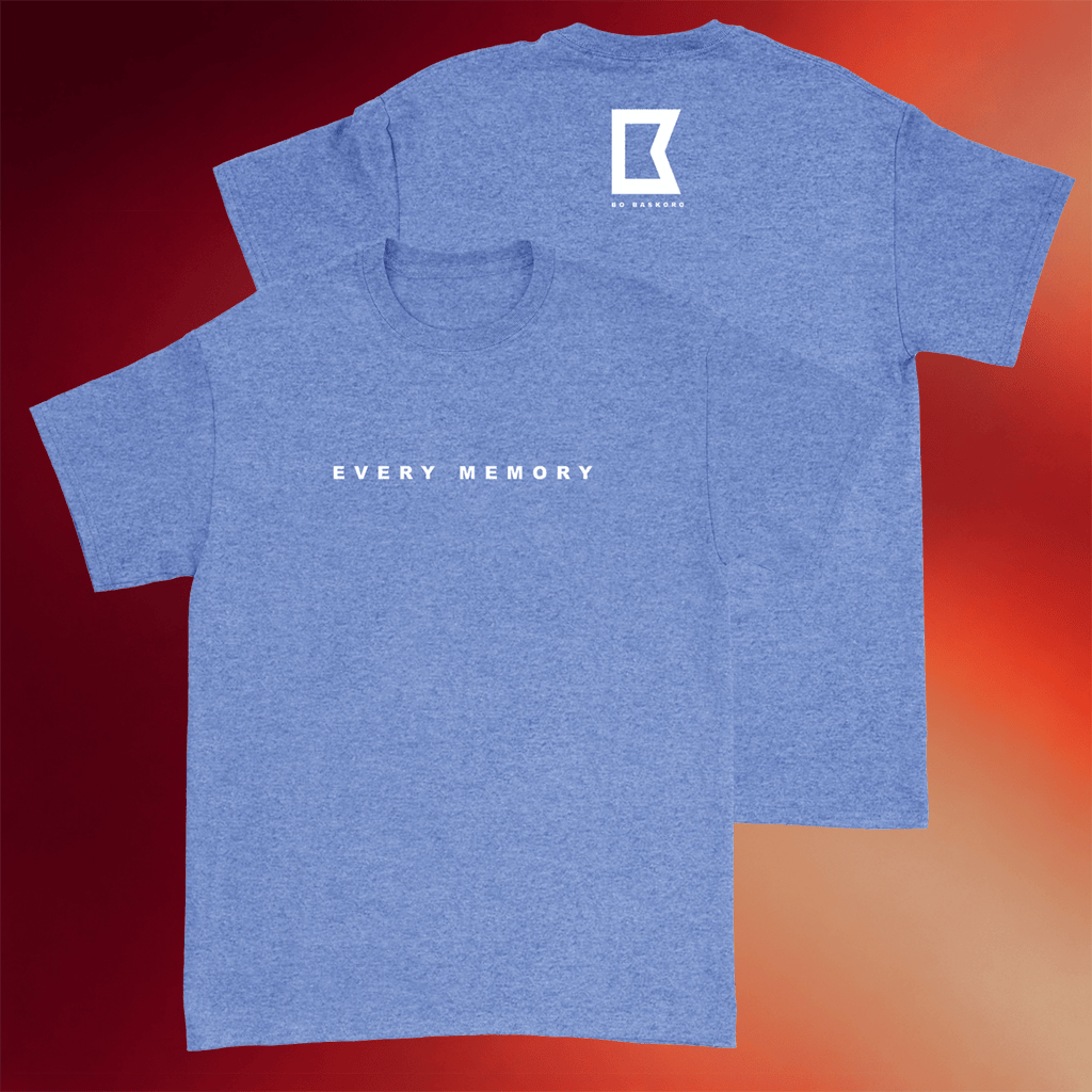 Bo Baskoro Merch 2026 Every Memory T-Shirt Bo Baskoro Shirt Music Related Gifts For Guys - Merchluma
