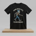 From Mosh Pits To Mezzanines Shirt 2026 Skeleton T-Shirt Funny Gift For Brothers - Merchluma