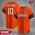 Personalized Cincinnati Bengals Team Pride Baseball Jersey Cincinnati Bengals Merch Gift For Fan - Merchluma