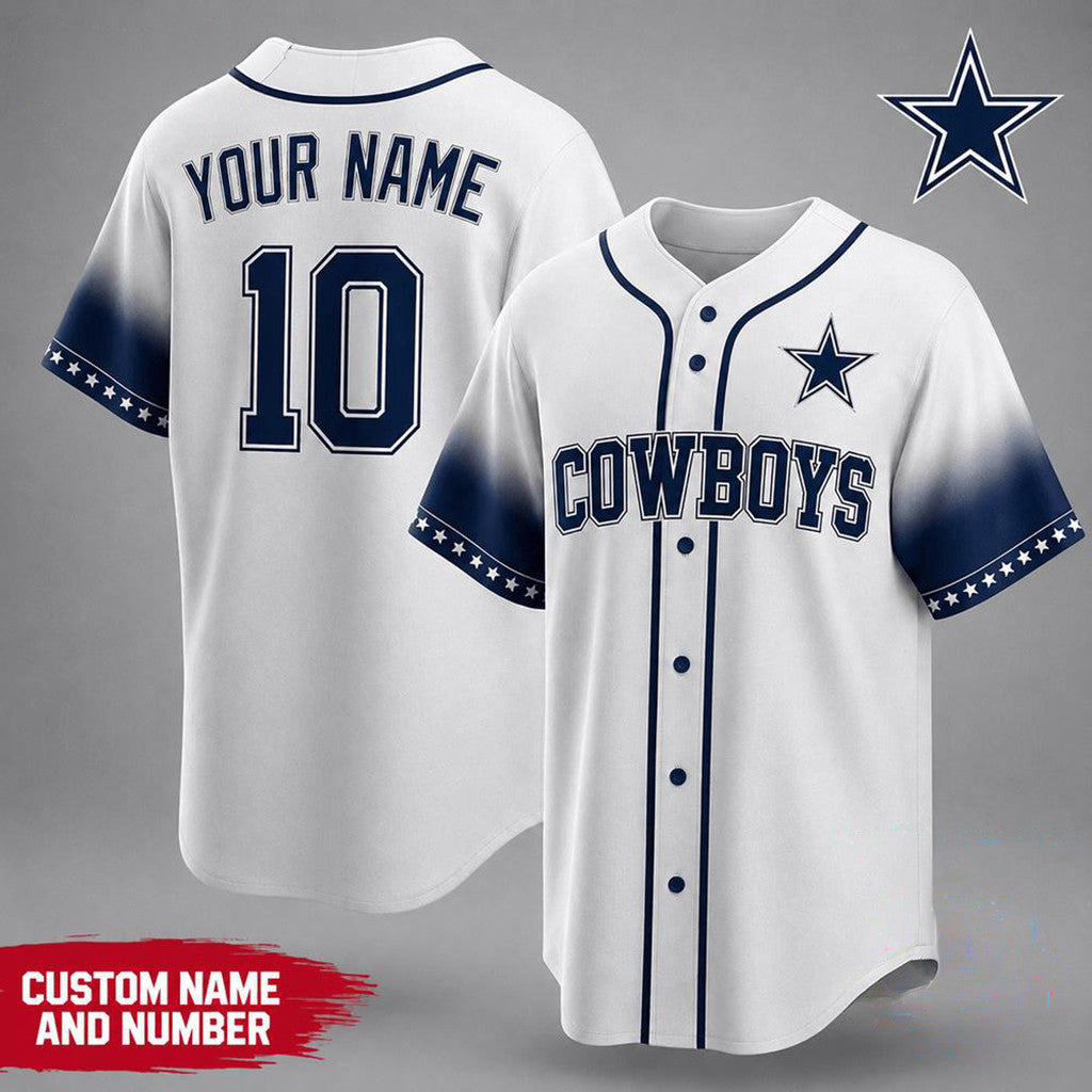 Personalized Dallas Cowboys Team Pride Baseball Jersey Cowboys 1960 Merch Present Ideas - Merchluma