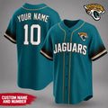 Personalized Jacksonville Jaguars Team Pride Baseball Jersey Jacksonville Jaguars Merch Fan Gift - Merchluma