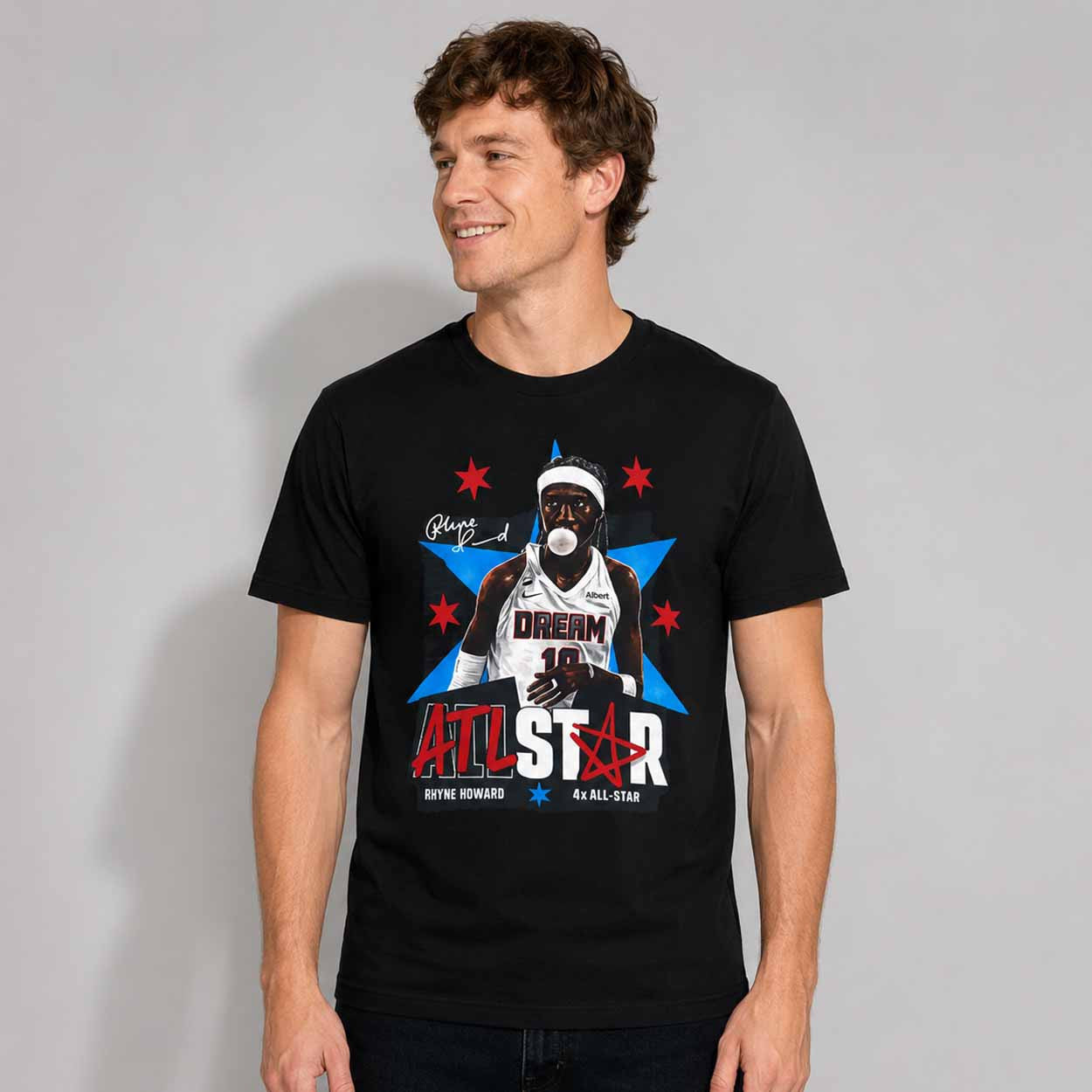 Rhyne Howard 4X All-Star Shirt Atlanta Dream Rhyne Howard Merch Gift For Basketball Fans - Merchluma