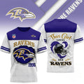Baltimore Ravens This Girl Heart Her Ravens Baltimore Ravens Merch Minimalist Gifts For Fans - Merchluma