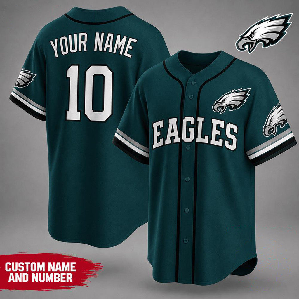 Personalized Philadelphia Eagles Team Pride Baseball Jersey Philadelphia Eagles Merch Present - Merchluma