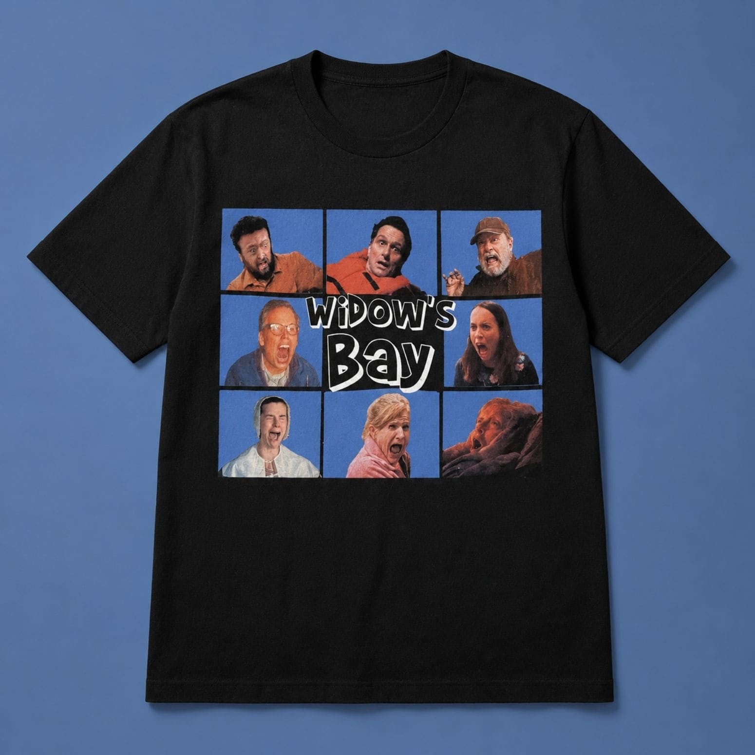 Widow's Bay Characters 2026 T-Shirt Widow's Bay Merch Gifts Ideas For Movie Fans - Merchluma