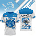 Detroit Lions This Girl Loves Her Lions T-Shirt Detroit Lions Merch Gifts For Husband - Merchluma