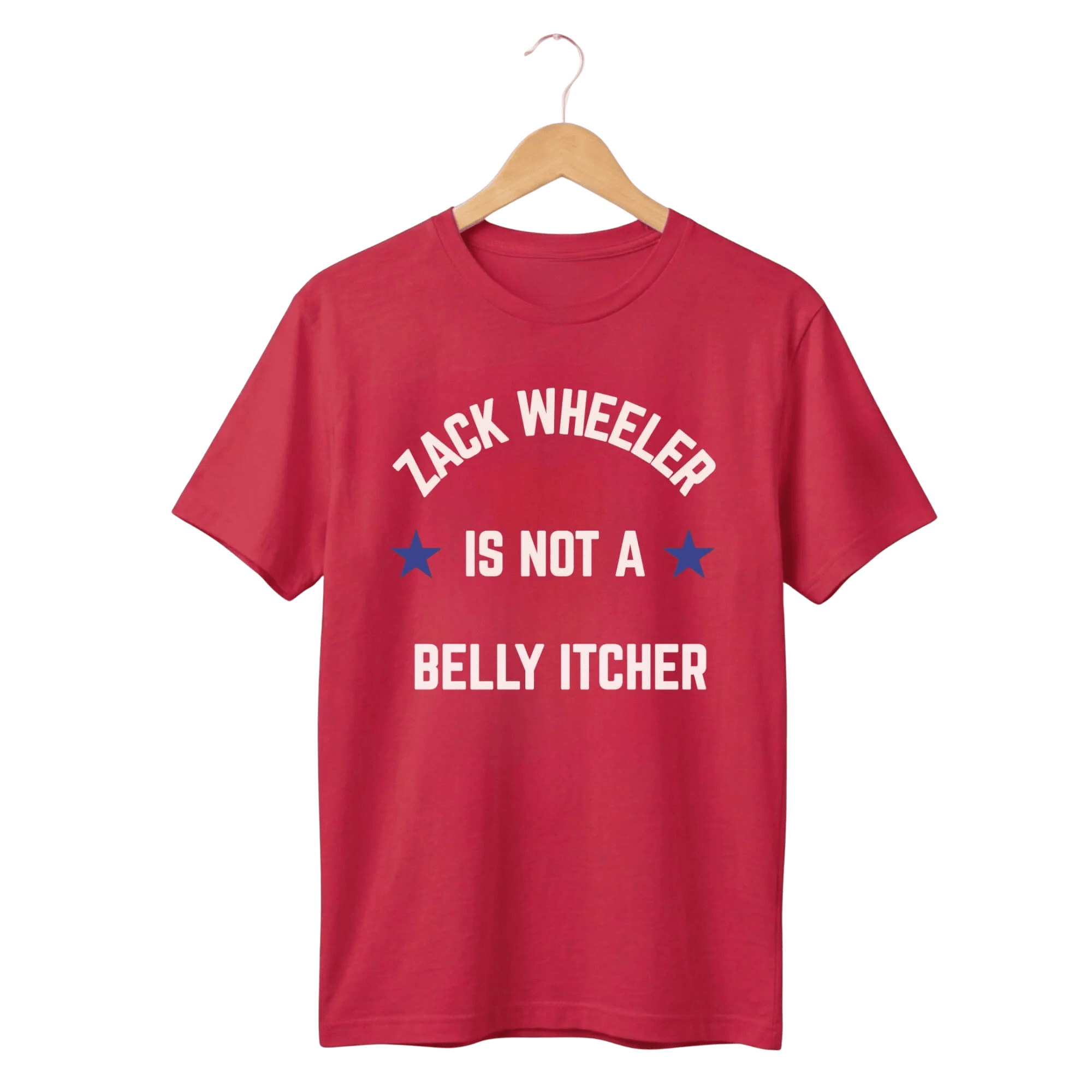 Zack Wheeler Is Not A Belly Itcher Shirt 2026 Birthday Ideas For Boyfriend - Merchluma