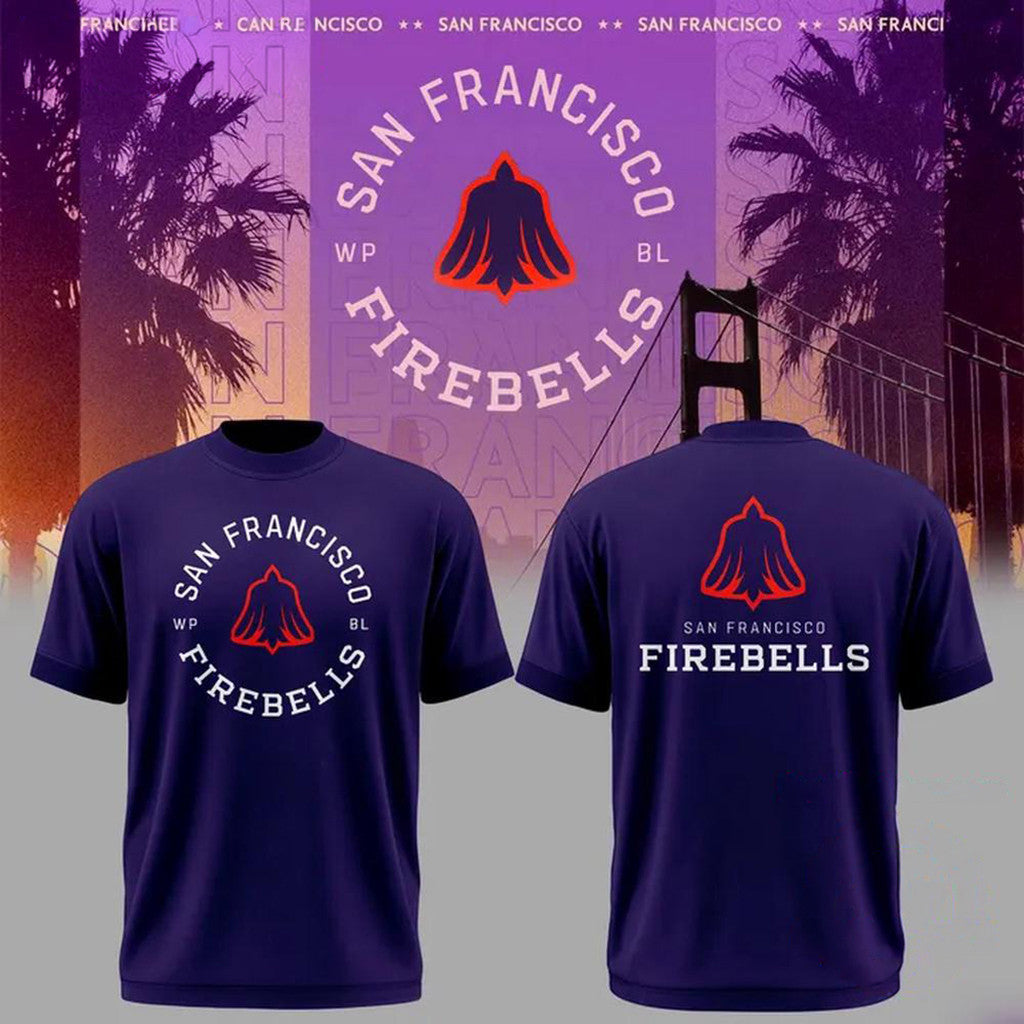 San Francisco Firebells 2026 T-Shirt San Francisco Firebells Merch Gift Ideas For Him - Merchluma
