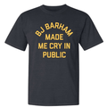 BJ Barham Made Me Cry In Public Shirt 2026 BJ Barham Merch Present For Music Lovers - Merchluma