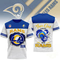 Los Angeles Rams Merch This Girl Loves Her Rams T-Shirt Gifts For Brother - Merchluma