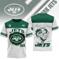 New York Jets Merch This Girl Loves Her Jets T-Shirt Gifts Ideas For Husband - Merchluma