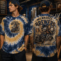 Milwaukee Brewers Tie-Dye Mascot T-Shirt Milwaukee Brewers Brew Crew Burnin Fast Merch Present - Merchluma