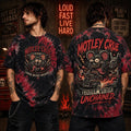 Motley Crue Louder Wilder Unchained Tie Dye T-Shirt Motley Crue Merch Unique Gifts For Husband - Merchluma