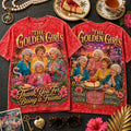 The Golden Girls Red Tie Dye T-Shirt Thank You For Being A Friend Shirt Useful Gift For Him - Merchluma