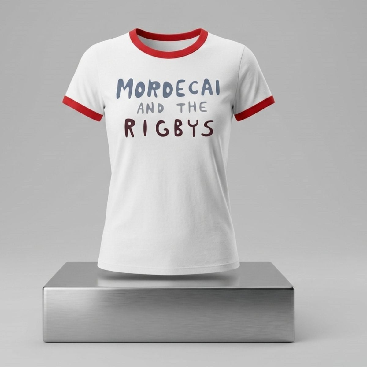 Mordecai And The Rigbys Ringer Shirt Regular Show Cartoon T-Shirt Gift For Friends - Merchluma
