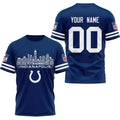 Personalized Indianapolis Colts Game Day T-Shirt Indianapolis Colts Merch Gifts For Brother - Merchluma
