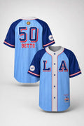 #50 Mookie Betts Jersey 2026 Los Angeles Dodgers Black Heritage Night Jersey LA Dodgers Merch - Merchluma